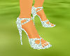 (LFP)Green/White Heels