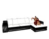 blk/wht couch