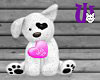 Valentine Puppy pink