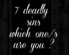 7 Sins Lust