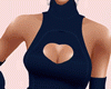 blue heart dress