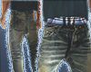 mud wash jeans
