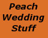 Peach Wedding Balloons