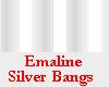 Emaline Bangs in Silver