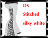 DS Silky Stitched White