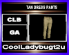 TAN DRESS PANTS