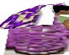 purple wedding veils