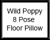 Wild Poppy Pillow