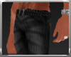 [L.M]EG Pin Strip Pants
