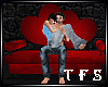 Valentine Sofa Kiss  /R