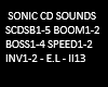 SONIC CD SOUNDS