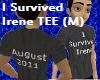 I Survived Irene Tee (M)