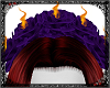 Purple BurningRose Crown