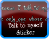[SB] Talk to myself