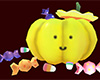 Yellow Halloween Pumpkin