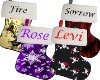 name stocking  rose/levi