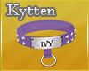 K- Cust Ivy Collar prpl