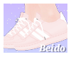 B! Soft Pink Sneakers