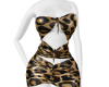 animal latex dress