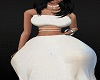 XXL Elegance White Dress