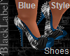 ~BL~RavStyle Blue Shoes