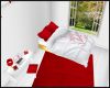 Red & White Vday Room