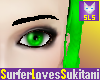 (SLS) Toxic Green Eyes M