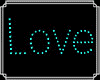 Love Sign Teal