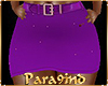 P9)"LK" Purple Skirt