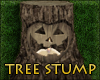 Tree Stump Pumpkin
