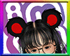 [k] Ear Panda Red F/M