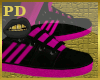 PD| Pink/Black Sneaks