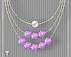 Lilac White Necklace