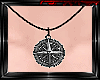 [Key]Silver Compass Rose