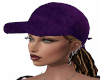 Sav-purple Hat with hair