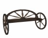 Wagon Wheel Bench