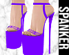 Tall Purple Heels