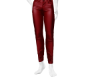 RED LEATHER PANTS