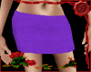 Purple Mini Skirt