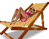 Exotic yello beach chair