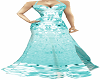 Glamour dress Teal