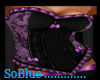 *SB* Purple PVC Corset