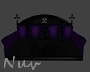 Gothic Purple Day Bed