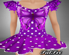 Purple Polka Dotted Dres