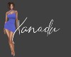 X Club Dress Karm Blue