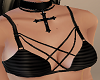 |Anu|Black Croped Bra*2