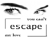 You Can't Escape...