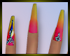 P/Y Neon Jewel Nails
