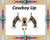 Cowboy-up Sticker