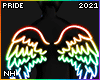 PRIDE Rainbow Wings